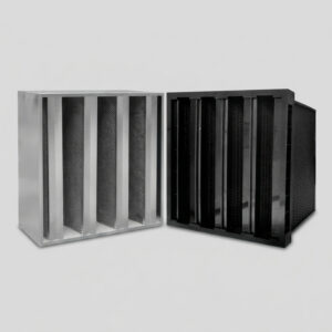Activated Carbon Granule V-bank Filter V-pack-C